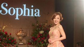 蘇菲亞,婚紗,禮服,千田愛紗,婚禮
圖／中央社