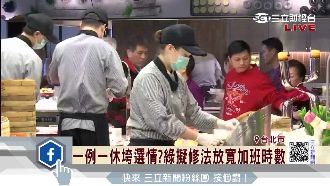 一例一休惹民怨　綠營立委擬修法解套