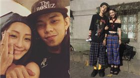 圖翻攝自謝欣穎 梁士華臉書 IG