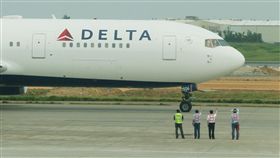 達美航空公司退出台灣市場（圖／中央社）