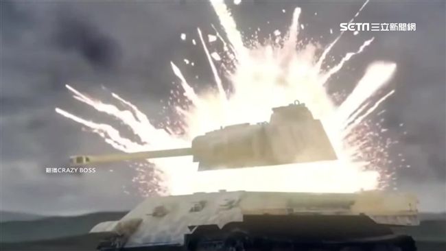 俄拍二戰神片　T-34狂炸納粹坦克