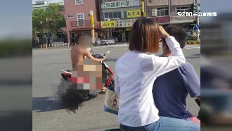裸男騎車奔馳　警尾隨攔下發現竟是賊
