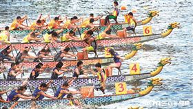 香港國際龍舟邀請賽,端午節,香港旅遊,划龍舟。（圖／香港旅遊發展局提供）