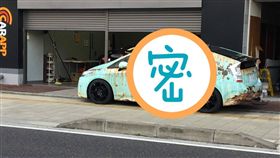 汽車,新車,烤漆,改裝,噴漆,鏽蝕,彩繪,車身,生鏽,舊車,鍍膜
（圖／翻攝自推特）