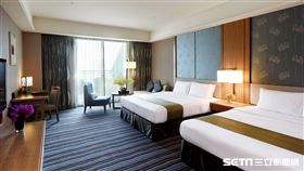 福容大飯店,淡水漁人碼頭店,客房。（圖／福容提供）