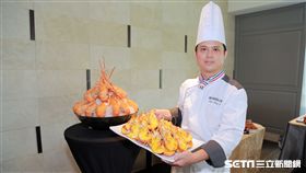 龍蝦吃到飽。（圖／大八潮坊港式飲茶自助百匯提供）