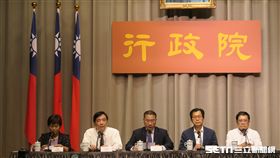 行政院院會會後記者會。記者盧素梅攝