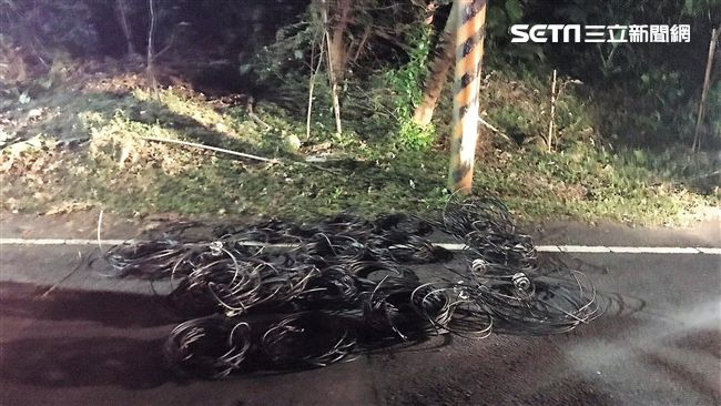 台電山區電纜遭竊　百公斤僅賣1萬4