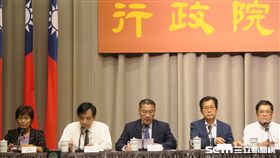 行政院院會會後記者會。記者盧素梅攝
