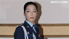 總統府女武官陳月芳。（記者邱榮吉/攝影）