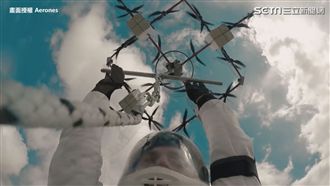高空冒險視角！全球首例無人機跳傘