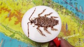 咖啡,拉花,蟑螂,小強／爆廢公社