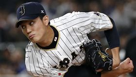 藤浪晉太郎。（圖／美聯社／達志影像）