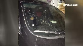 愛車疑遭醉漢破壞　缺關鍵畫面難逮人