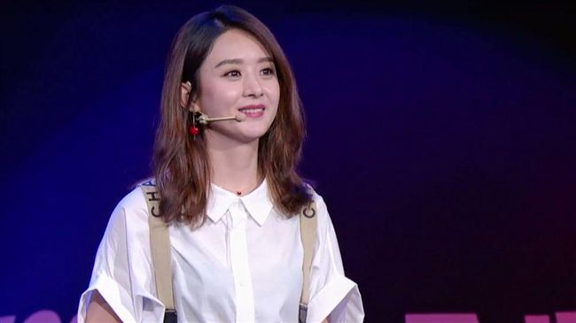 演員不該被臉型定義！趙麗穎哽咽開講