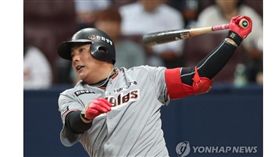 ▲韓火鷹強打金泰均連81場上壘。（圖／截自韓國媒體）
