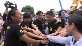 黃國昌成功奪標　時代力量龍舟賽晉級