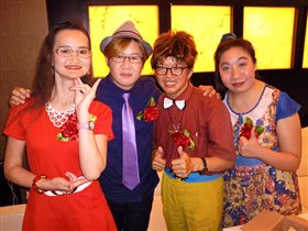 如花,慧慈,好娜姬,湯尼陳,蘆薈雞湯（圖／翻攝自好娜姬臉書）