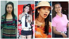 如花,法拉利姐,慧慈,許純美（合成圖／資料照、翻攝自臉書、百度）