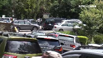 端午出遊擠爆　清境車潮綿延無盡頭