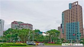 台北市仁愛路敦化南路圓環。翻攝Google Map