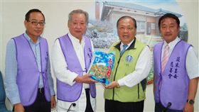 10元便當的莊朱玉女  慈善會返澎散播愛(圖/中央社)