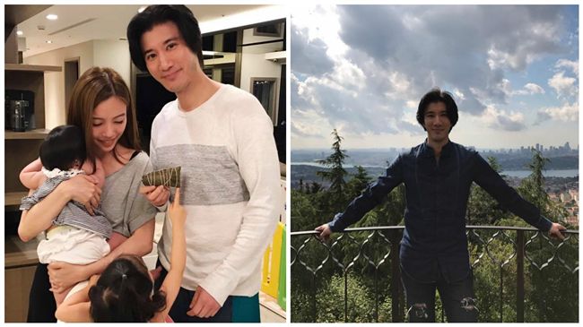 王力宏曬全家福照　網友：頭髮怎麼了
