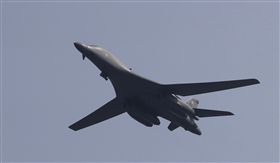 B-1B戰略轟炸機_美聯社／達志影像