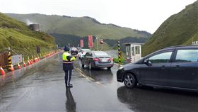 蘇花公路,坍方,修復,端午節,連假,塞車
圖／中央社