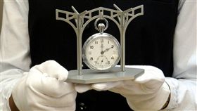 台鐵,懷錶,鐵道,收藏 圖／中央社