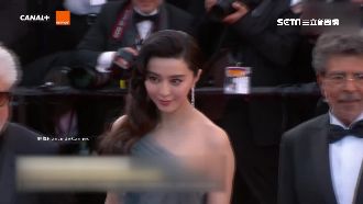 范冰冰坎城「透視裝」　腰肉橫生遭酸