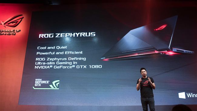 華碩發表輕薄筆電Zephyrus