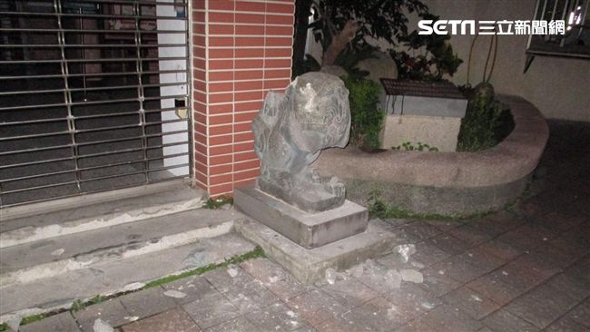 百年石狛犬又被砸　警鎖定中年男追緝