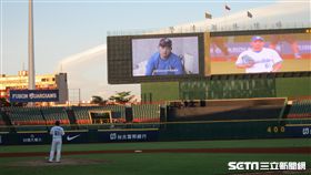 ▲富邦悍將31日舉辦沈鈺傑引退儀式。（圖／記者蕭保祥攝影）