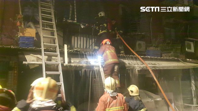 中和公寓爆炸起火　男疑引爆瓦斯自殺