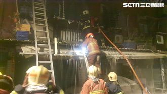 中和公寓爆炸起火　男疑引爆瓦斯自殺