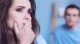 吵架、分手、心碎、情侶、爭吵／達志影像／美聯社