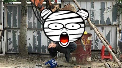 「暗魔人」又出招？為護樹搏命演出