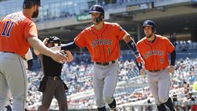 ▲太空人George Springer。（圖／美聯社／達志影像）