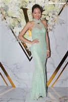 劉伊心、林葦茹為時尚美學館站台。（記者邱榮吉/攝影）