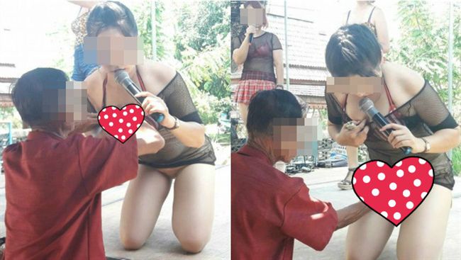 往辣妹「縫縫」鑽！狂阿伯這樣塞小費