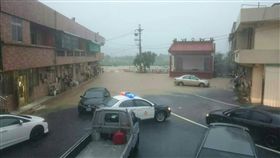 大雨,交通管制,金山,坍方／警方提供（翻攝畫面）