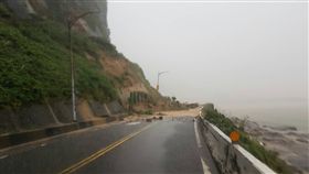 大雨,交通管制,金山,坍方／警方提供（翻攝畫面）