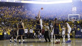 ▲NBA總冠軍賽熱鬧開打。（圖／美聯社／達志影像）