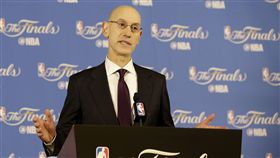▲Adam Silver。（圖／美聯社／達志影像）