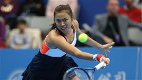 台灣網球姊妹花詹詠然與詹皓晴(圖／中央社)