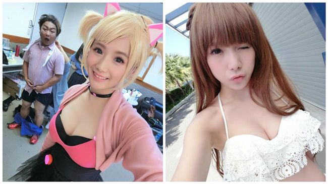 解婕翎曬爆乳自拍美照　驚見走光畫面