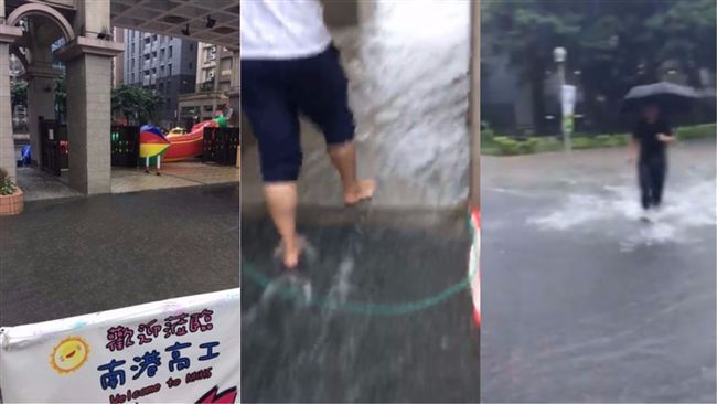 教師不知「變通」！淹水還要求服儀