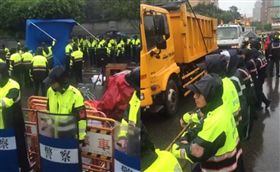 傳統領域,排除私有地,原轉小教室,駐紮,一百天,豪大雨,中正一分局,天降大雨,凱道,帳篷,原住民,部落,彩繪石,獨木舟-翻攝自馬躍．比吼 Mayaw Biho 臉書