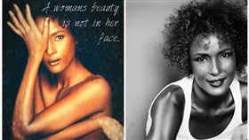  索馬利亞超模華莉絲迪里（Waris Diiriye）力抗割禮（合成圖／翻攝自Waris Diiriye臉書）